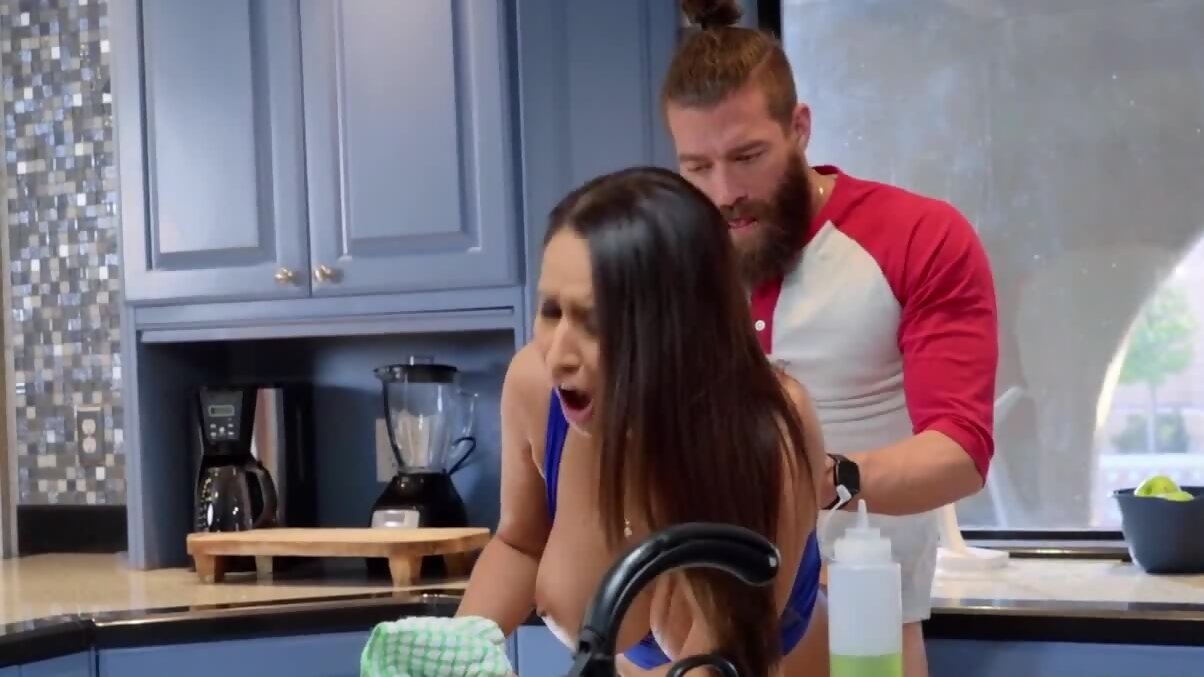 Xander Corvus eats Isis Loves ass and fucks her in the kitchen image