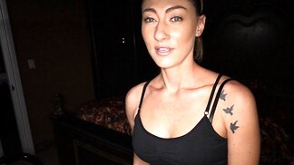 POV scene with immersive fucking and a hot bitch too