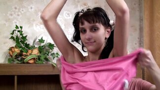 Dasha the Russian teen fucks her creepy ass boyfriend