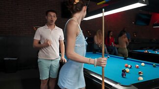 Shrooms Q gets her tight hole pounded in a taboo public vid
