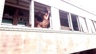 Fucking her in public and making her scream louder too