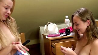 Two girls choose to eat each other out with passion
