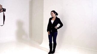 Charming petite teen first time showing hot body to cam