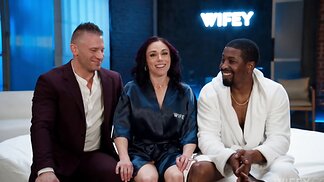 Show where submissive men watch their wife get blacked