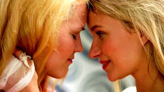 Angel Piaff and Delphine taste more than food in the kitchen